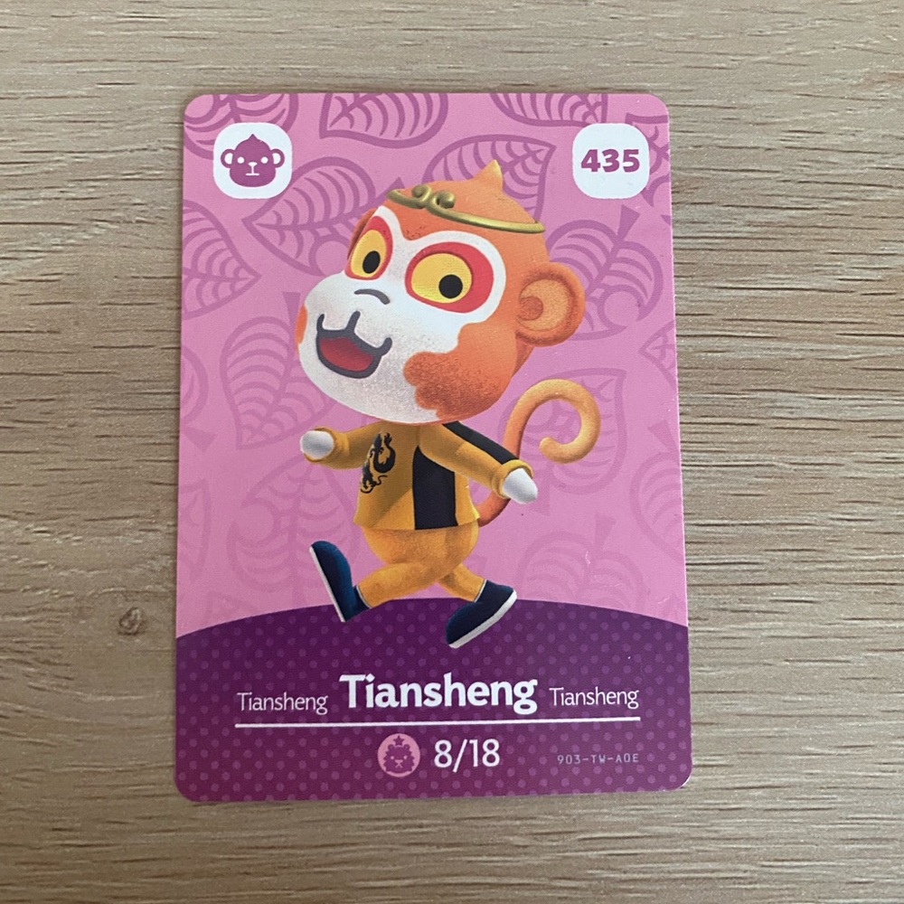 Tiansheng animal crossing amiibo #435